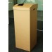 Atliekų rūšiavimo dėžė ofisui didelė ruda XXL