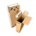 Gofruoto kartono dėžė POSTBOX visų tipų paštomatams XS